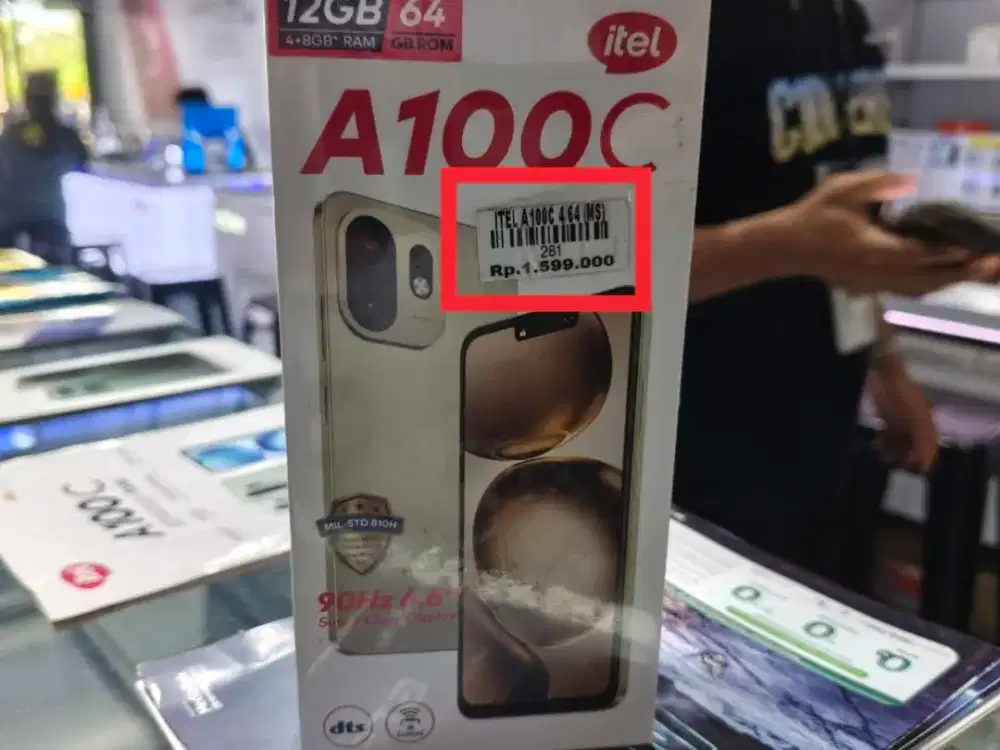 ITEL A100C RAM 4/64GB ATLANTIS DAHSYAT
