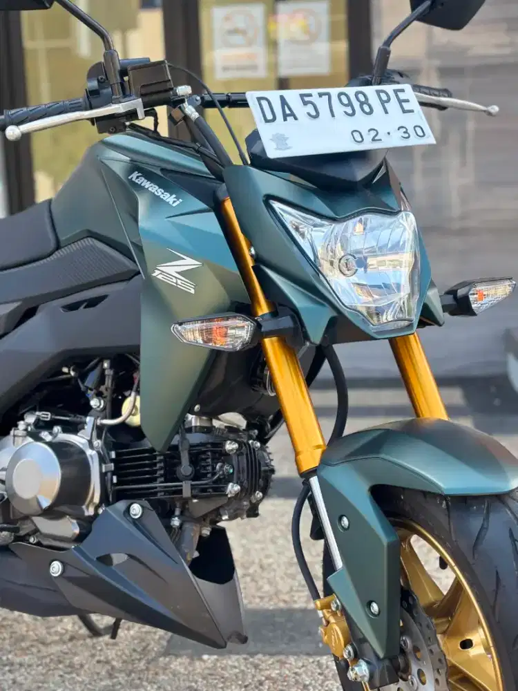 Z125 Pro SE 2025 Matte Green. Odo 2rb KM.