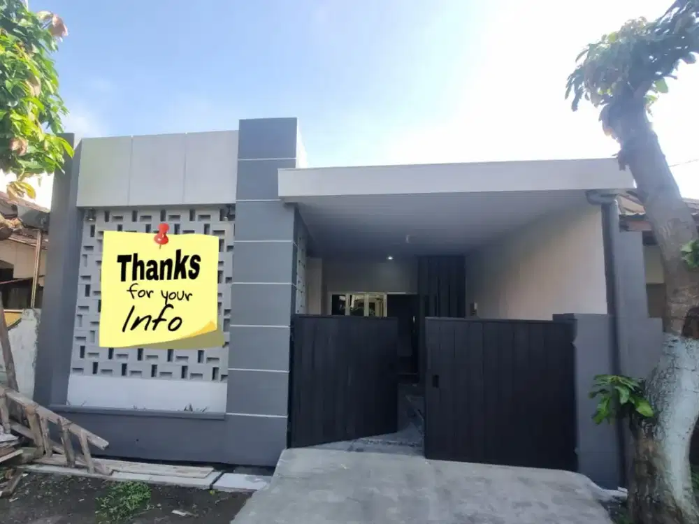 Rumah baru Jenggolo sidoarjo