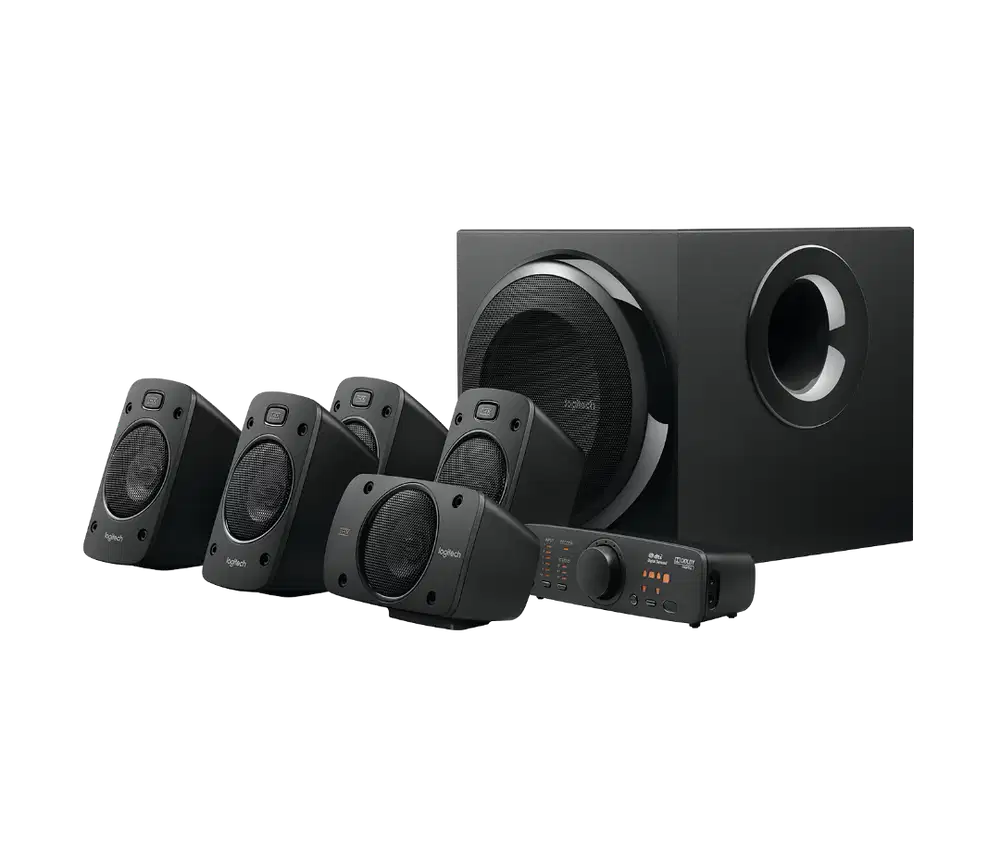 Speaker Logitech Z906 5.1 Surround Sound Speaker System Bekas