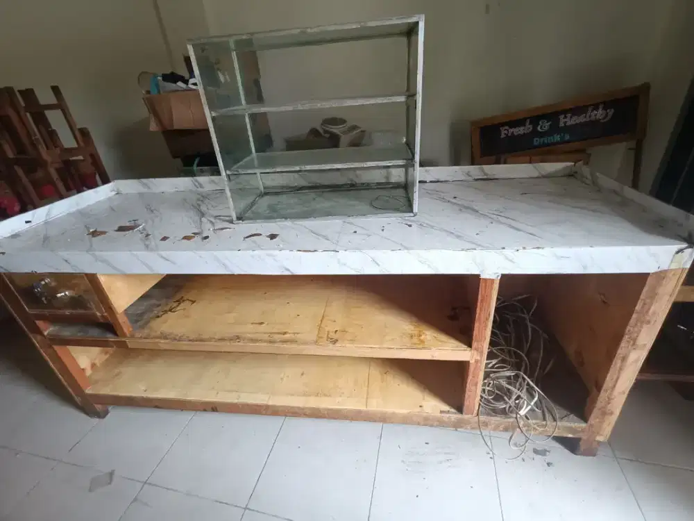 Meja Buffet, Meja Kasir, Meja Jualan