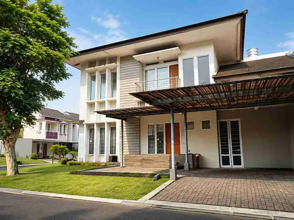 Rumah  Murah  Siap  Huni di  Bsd  The  Green  Serving  Tangsel