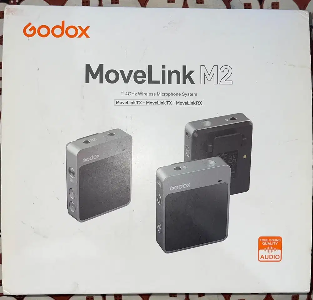 Godox wireless microphone Audio MoveLink M2