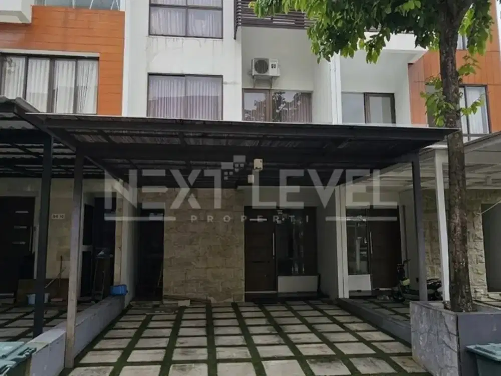 FOR SALE: RUMAH MODERN FULL FURNISHED DI GRAHA NATURA - CLUSTER GARDEN VILLE