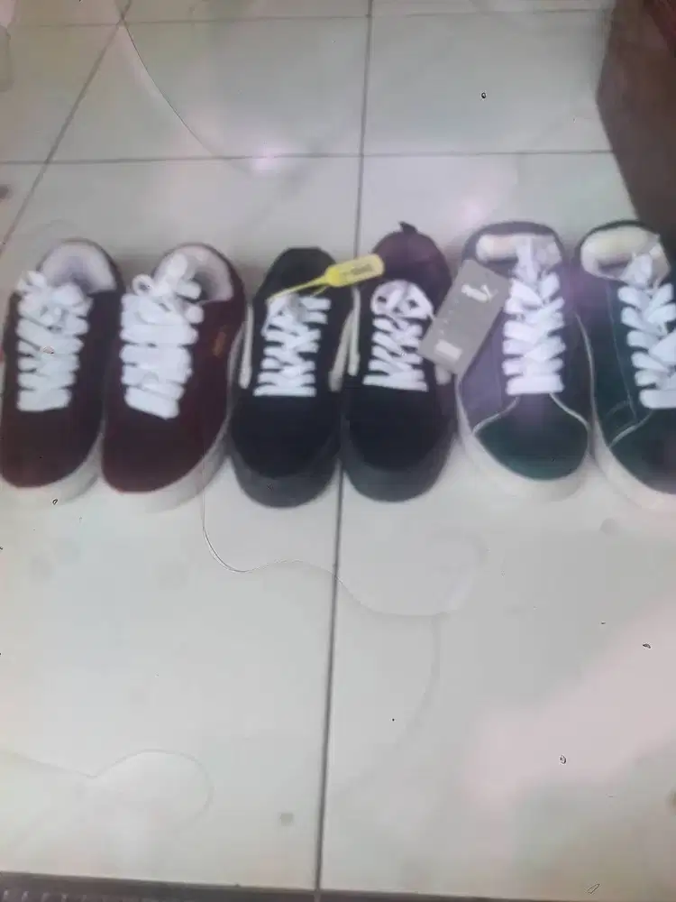 Borong puma suede dan vans skateboard