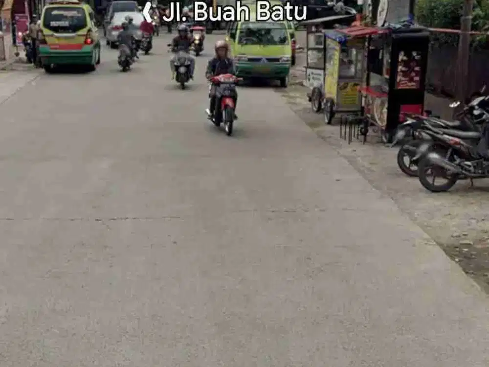 termurah! rumah hitung tanah mainroad sayap buah batu bandung tengah