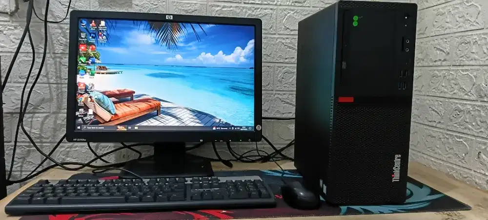 Komputer Lengkap Lenovo Office Design Gaming Fullset