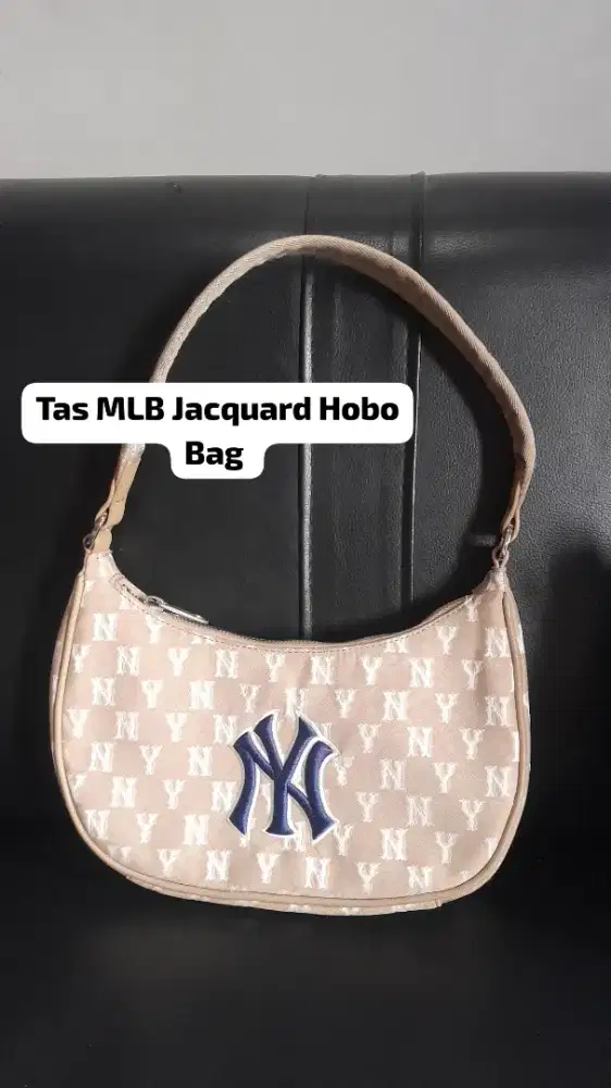 MLB Jacquard Hobo Bag