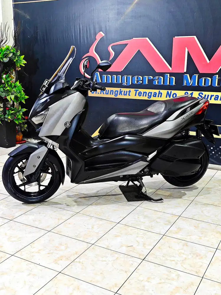 XMAX old 250cc super gahar odo.26rb grey matte. Anugerah motor rungkut