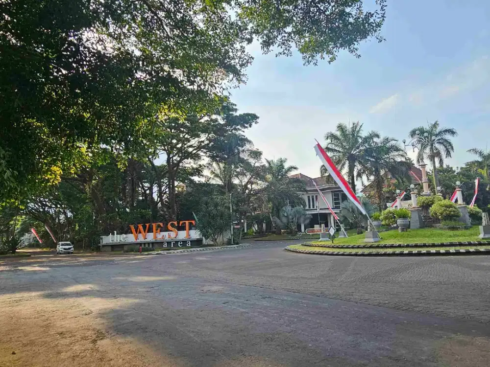 tanah premium permata jingga blok depan dekat pos satpam dan masjid. depan green orchid