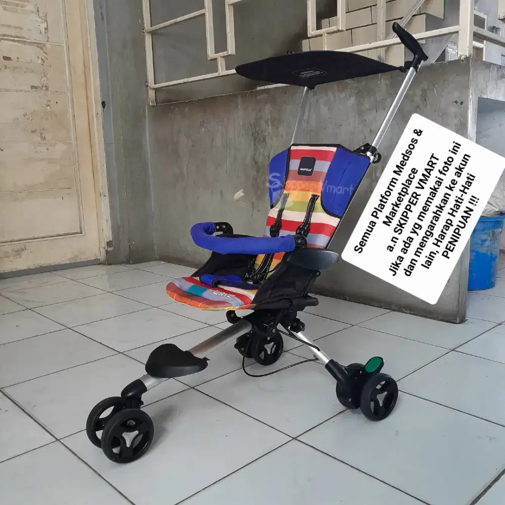 Cabin Size stroller Babyelle Wave Mirip cocolatte isport