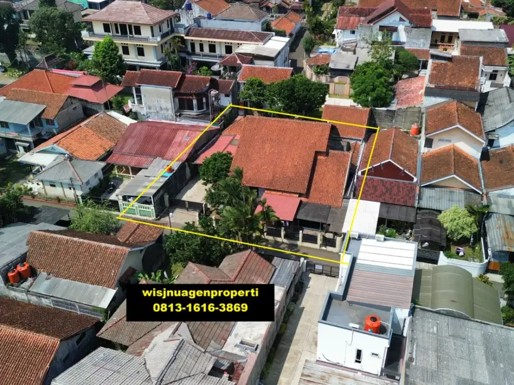 Rumah Lama Asri Layak Pakai dekat RSUD Ciawi Bogor cocok untuk Kos dll