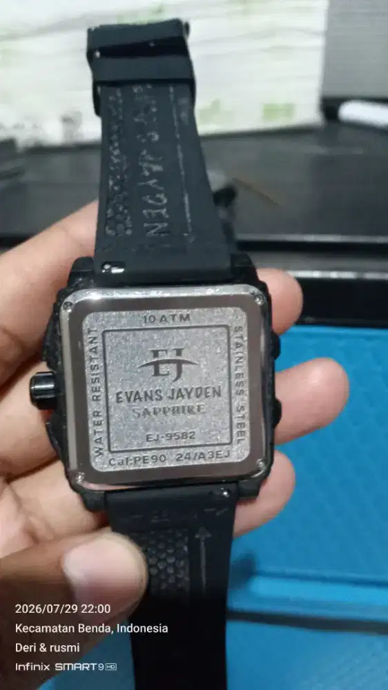 Punya jam Evans jaiden ej 9285 jual santai