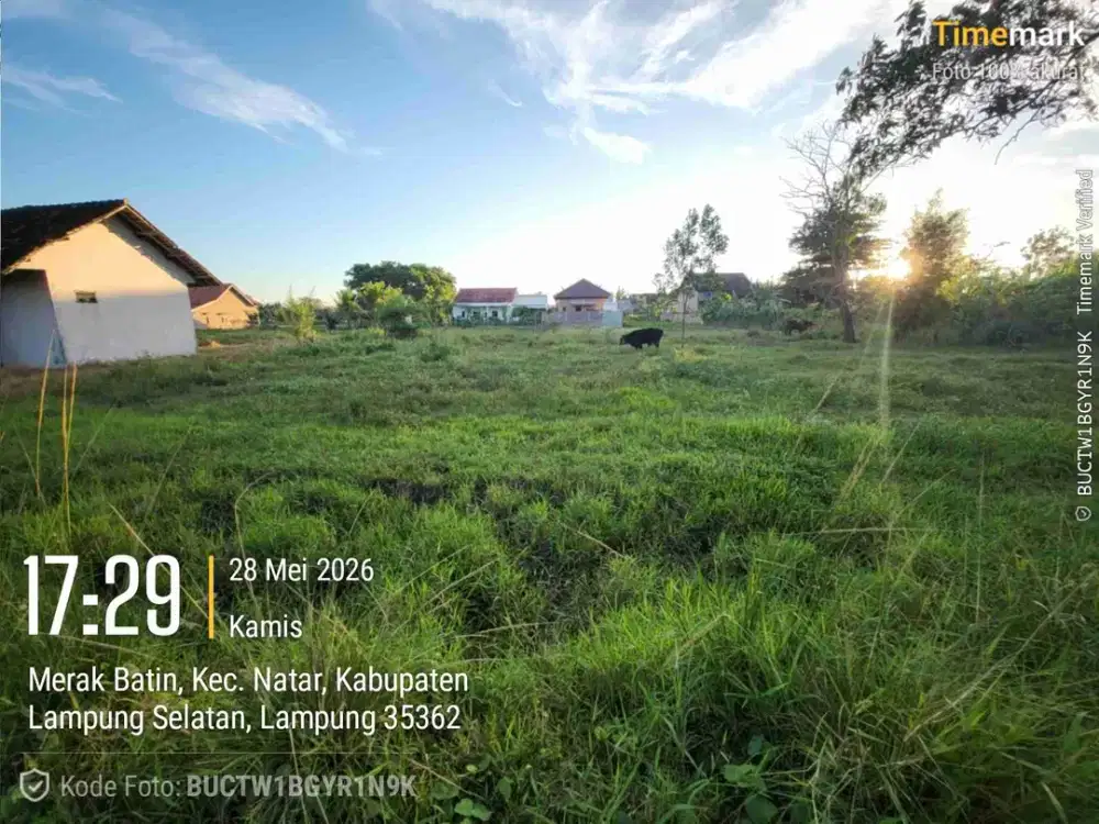 tanah murah 229m natar