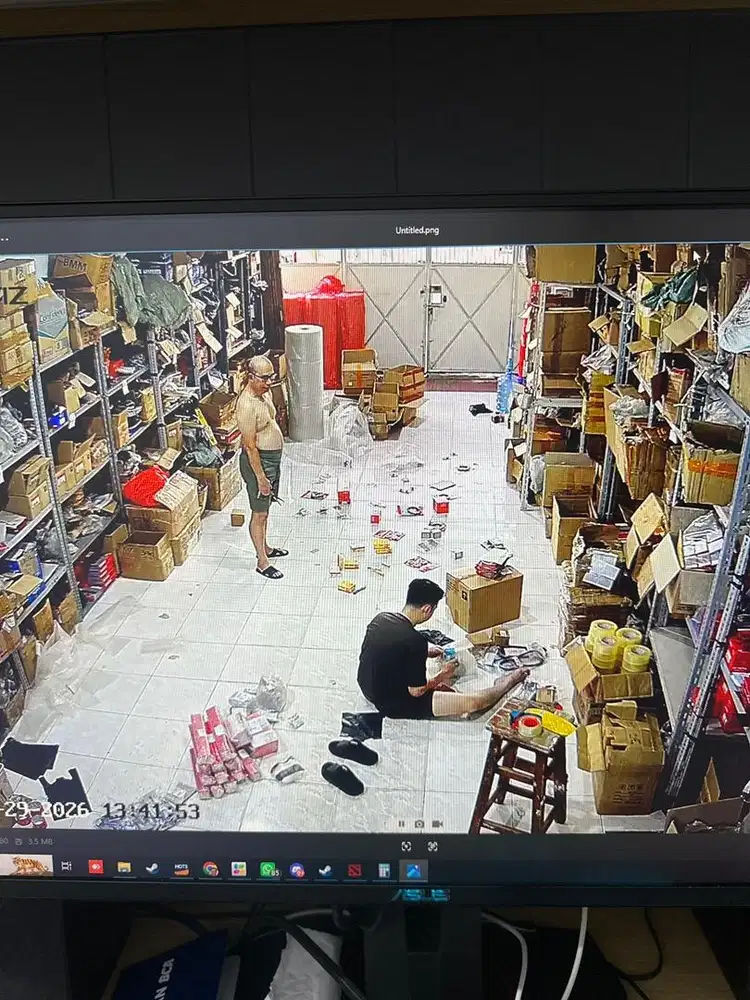 Packing paket online
