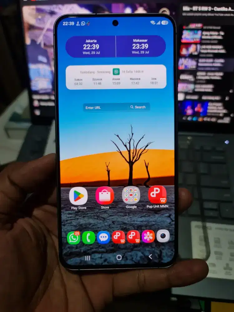 Samsung A57 8/256 fullset garansi