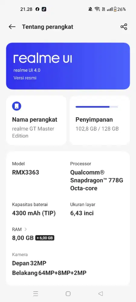 Realme Gt master