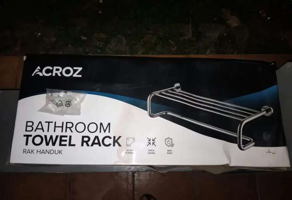 Azko Acroz - Towel rack / Gantungan kamar mandi