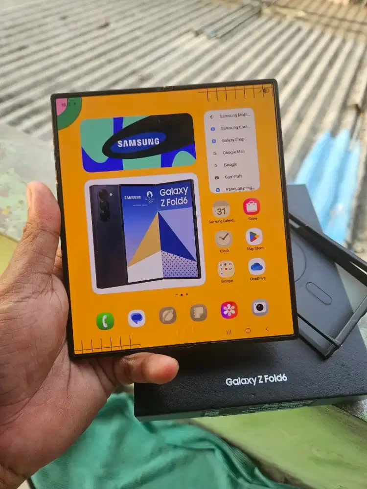 SAMSUNG Z FOLD 7 FULLSET NO MINUS TERIMA TT/BT