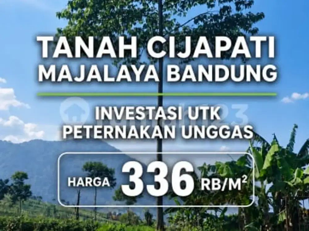 Cocok Utk Peternakan Unggas ! Tanah Cijapati Cicalengka Bandung
