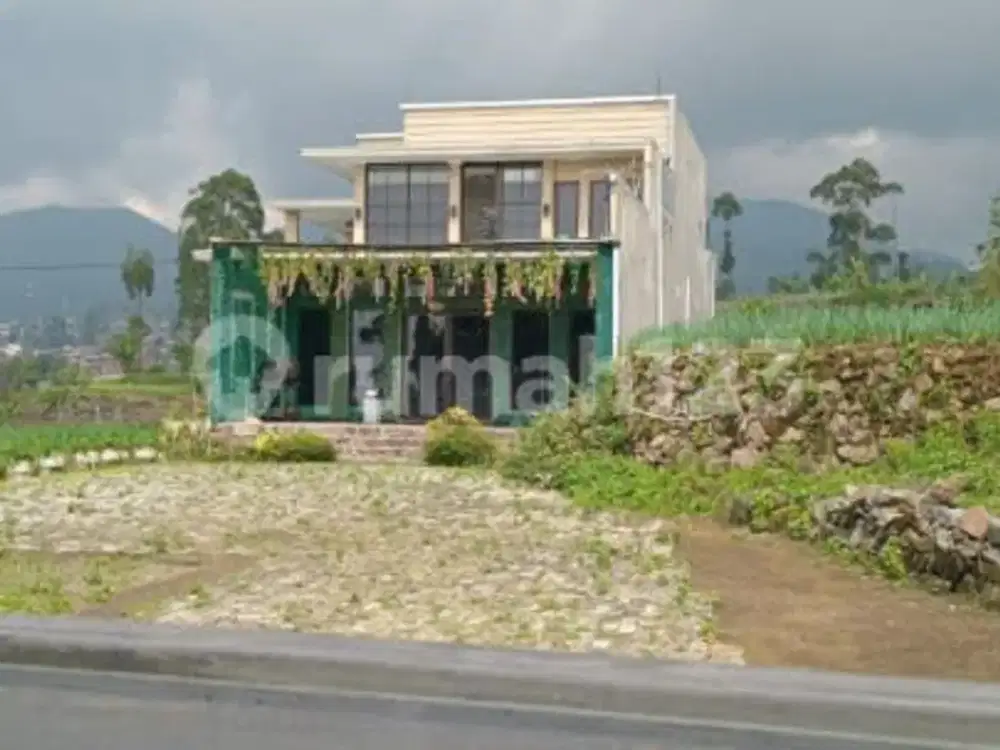Rumah Villa + Kebun View Pegunungan Area Ciwidey Bandung Selatan