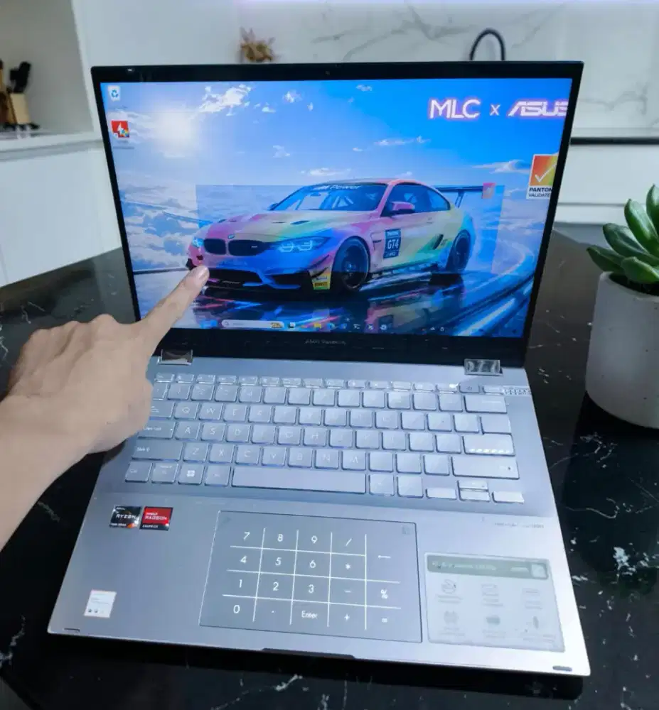 ASUS VIVOBOOK S14 Flip TN3402QA TOUCHSCREEN SLIM Cool Silver [NUMPAD]