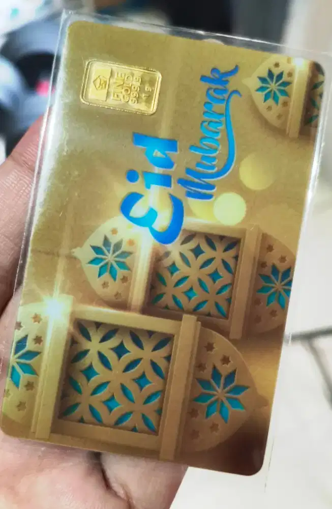 Logan mulia LM emas antam 1 gram special edition idul fitri