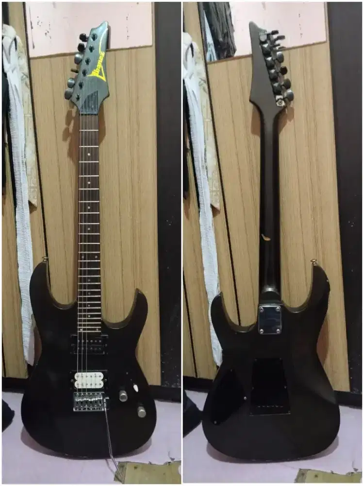 gitar elektrik ibanez custom berkualitas mantap siap pakai nett