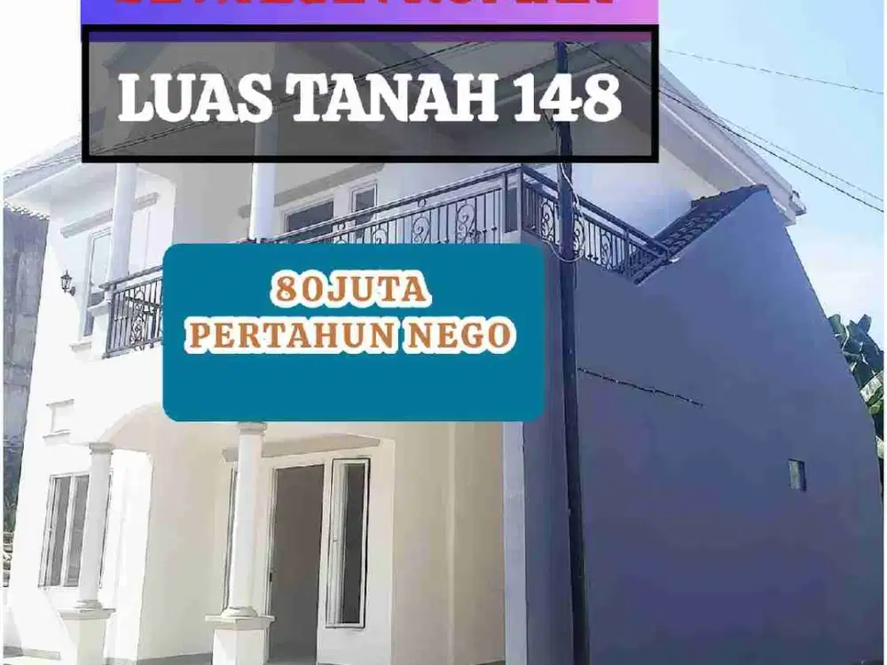 RUMAH DI KONTRAKAN PERTAHUN 75JUTA
