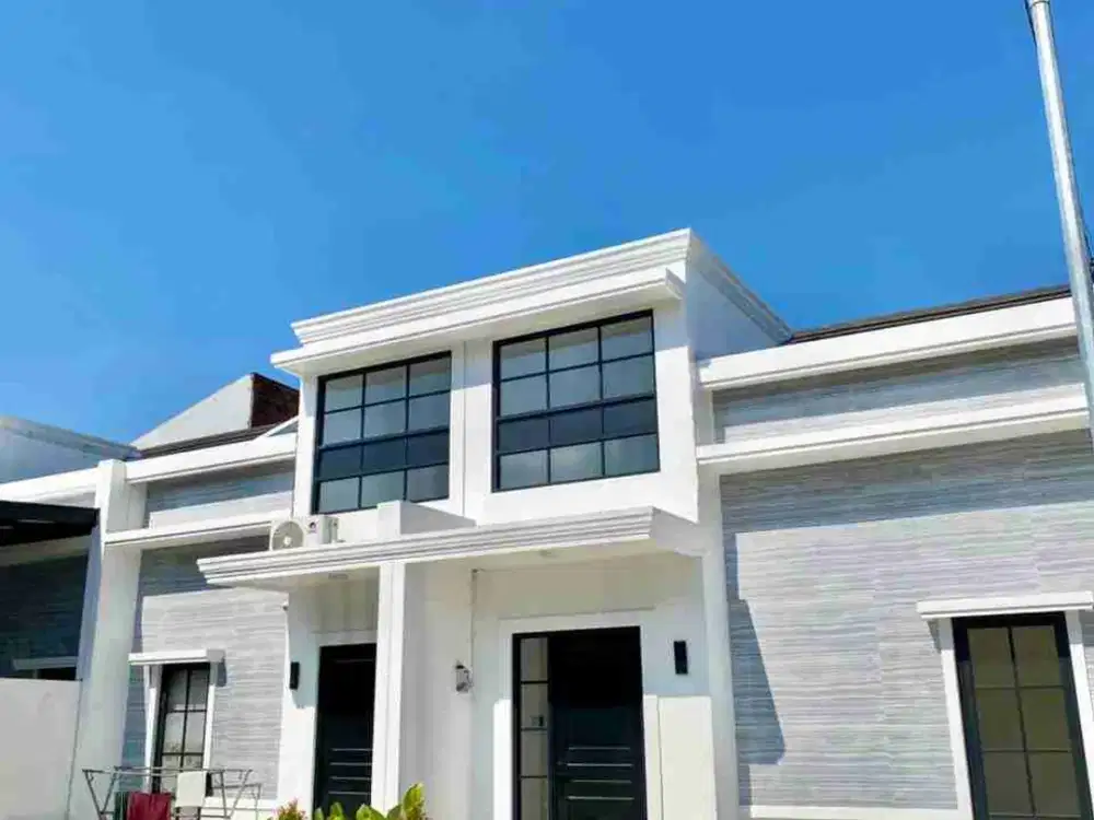 Rumah Free DP American Style  1 Ato 2 Lantai Taman Jivva Kemlaten Surabaya Dekat Tol Karangpilang & Tol Gunungsari dan Aneka Mall ( Trans Icon & Royal Plaza  )