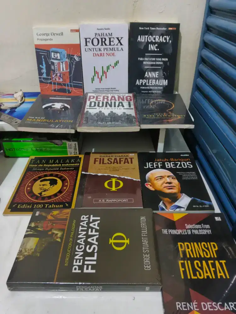 Buku baru ori ex review/affiliate