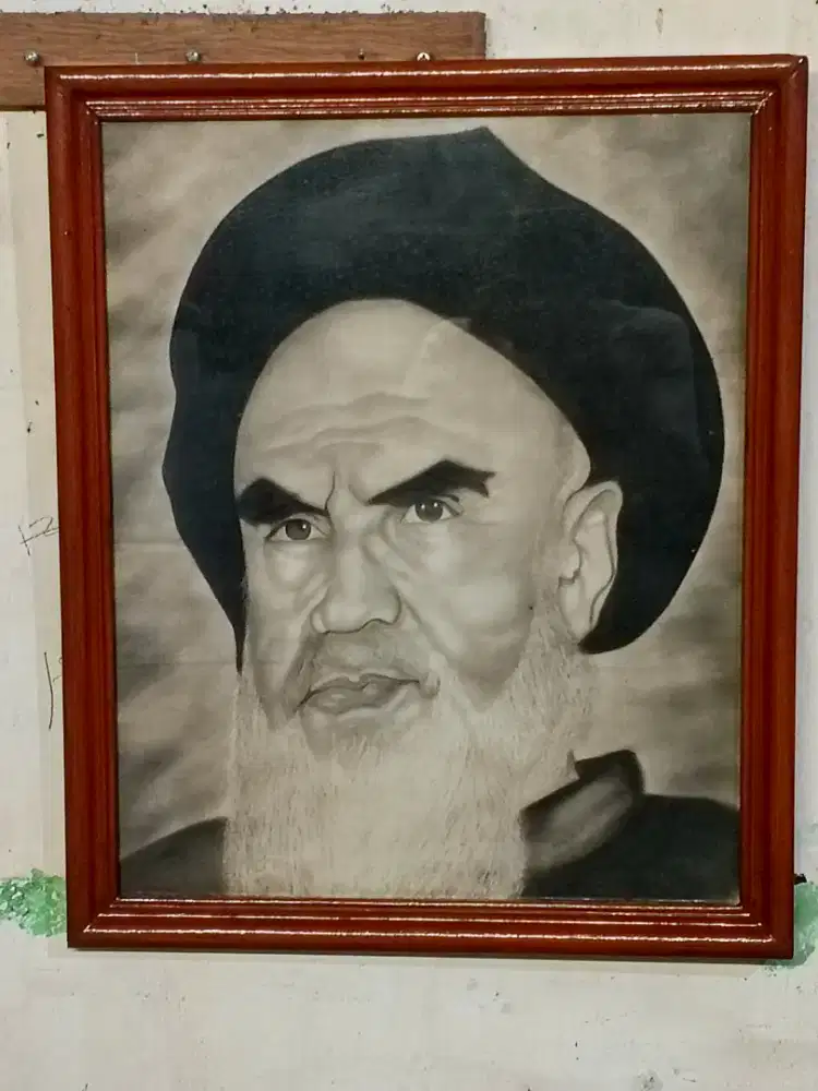 Lukisan imam khomaeini