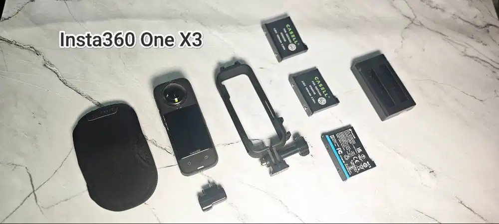 JUAL KAMERA INSTA360 ONE X3 & GIMBAL FEIYU G6 MAX