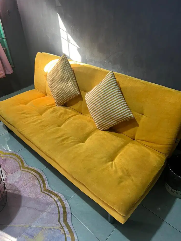 Sofa Kuning Informa Nego Sampai Jadi