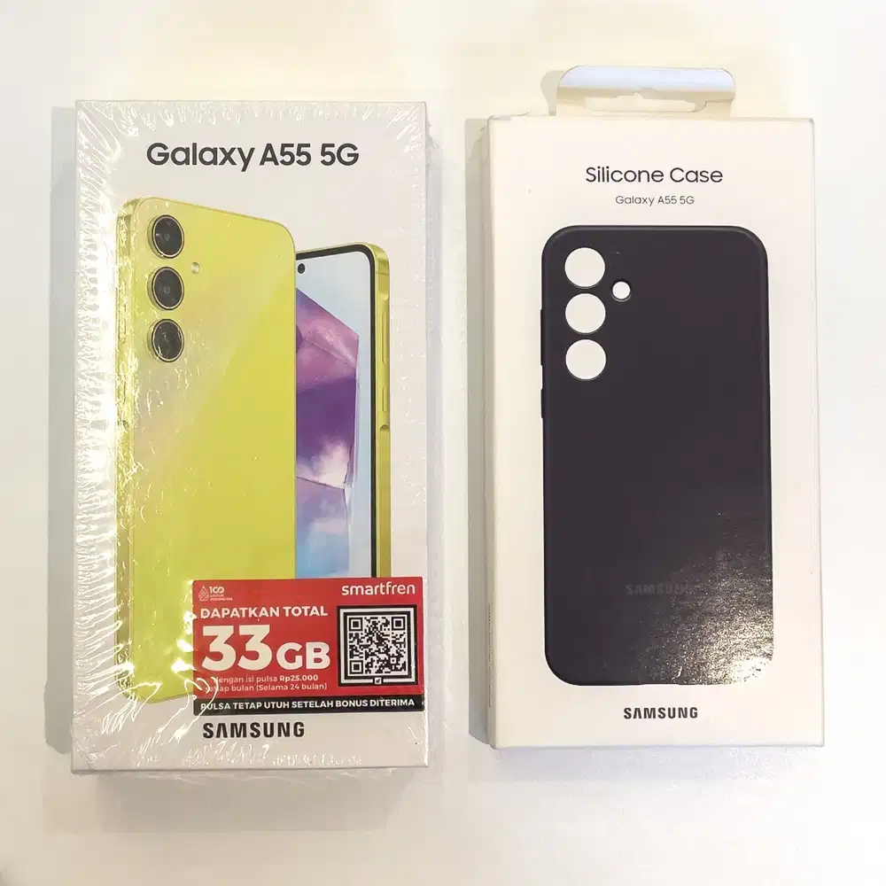 (NEW BNIB) SAMSUNG GALAXY A55 5G 8/256 RESMI BANYAK BONUS