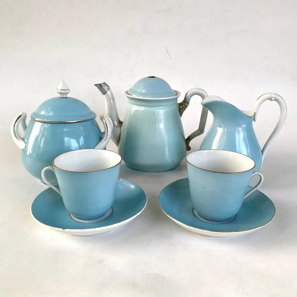 Teaset porselen eropa ningrat