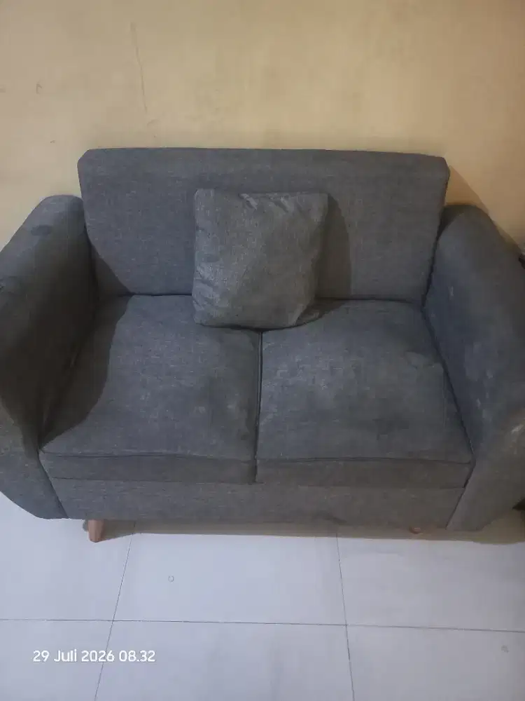 Bangku retro grey