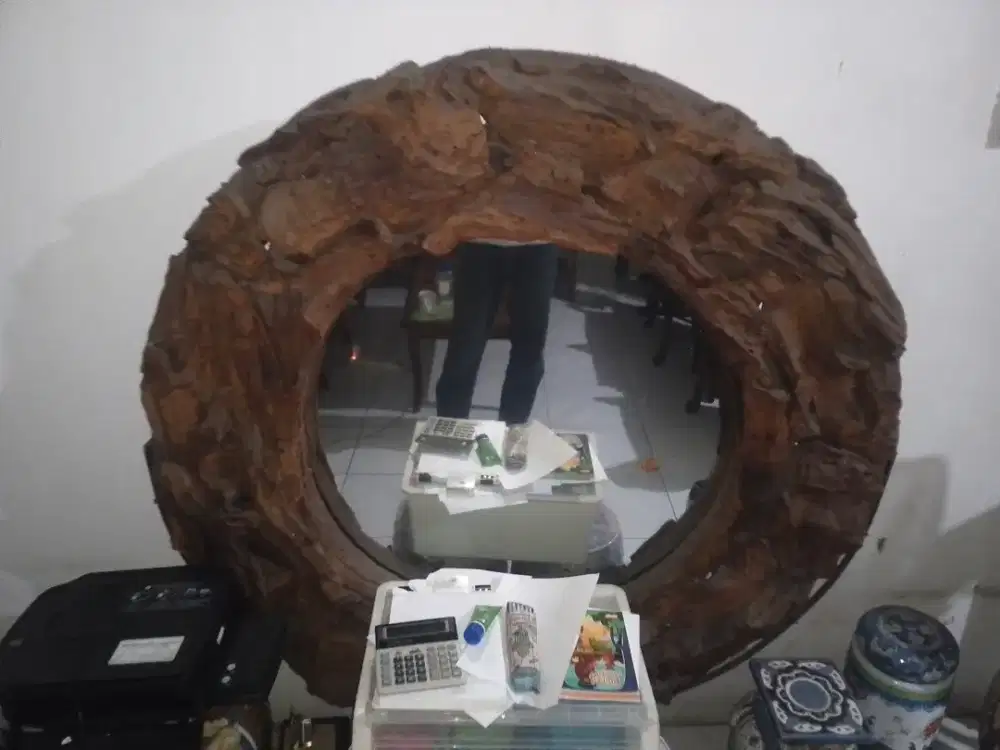 Ukiran Kayu Jati Tua Ukuran Besar