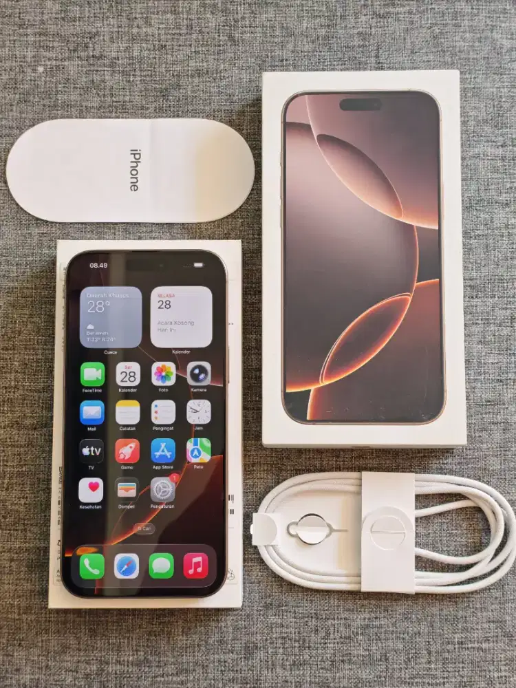 Iphone 16 Pro Max 256 Resmi Mulus Fullset Original