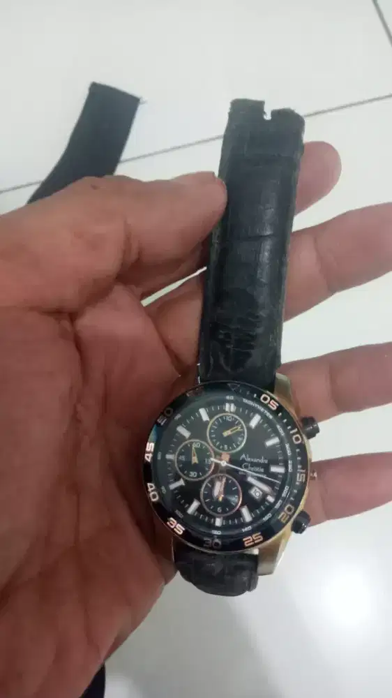 Jual jam tangan chronogrhapy Alexander Christie