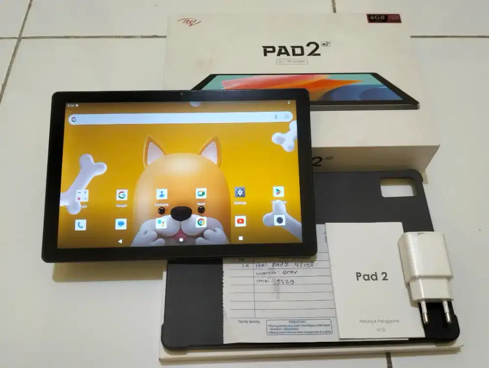 BU iTel PAD 2 RAM 4GB / 128GB 4G LTE 10.1in Unisoc Tiger T606 6000Mah