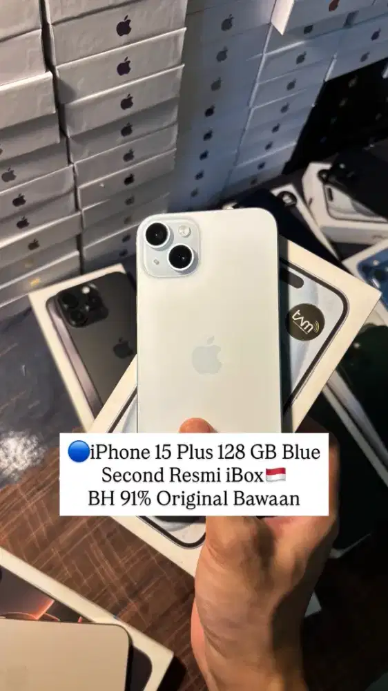 iPhone 15 Plus 128 GB Seken iBox