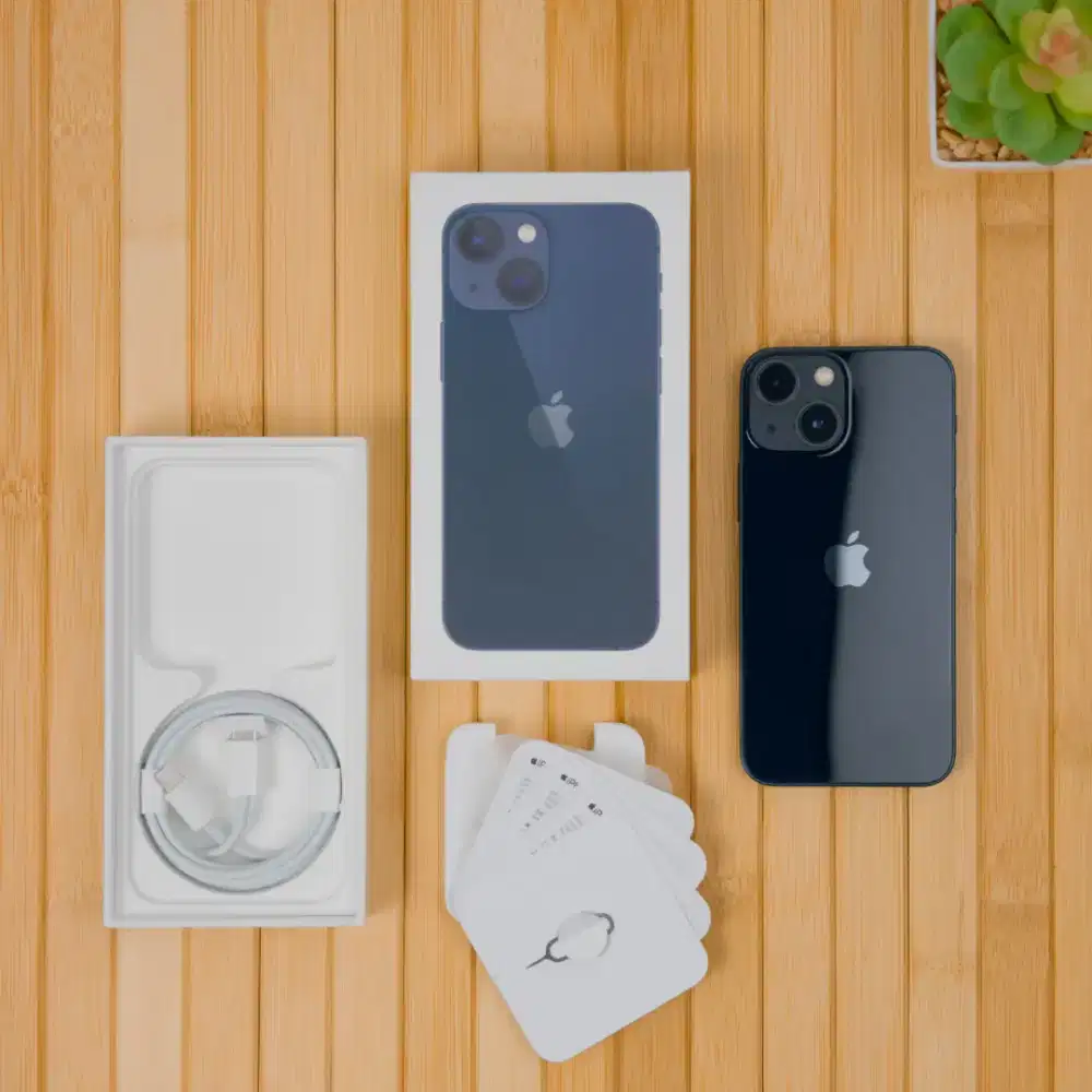 iPhone 13 Mini 128GB Fullset original, IMEI terdaftar Bea cukai
