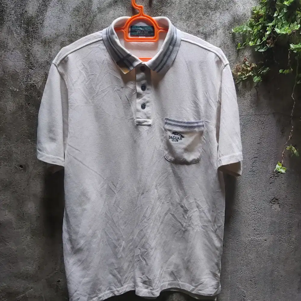 Jaguar Polo Shirt,mulus like new,size M,Lb 53cm,Pnjg 63cm