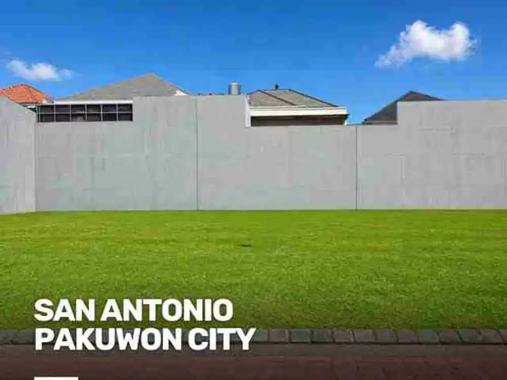 Tanah Kavling Perumahan Pakuwon City San Antonio