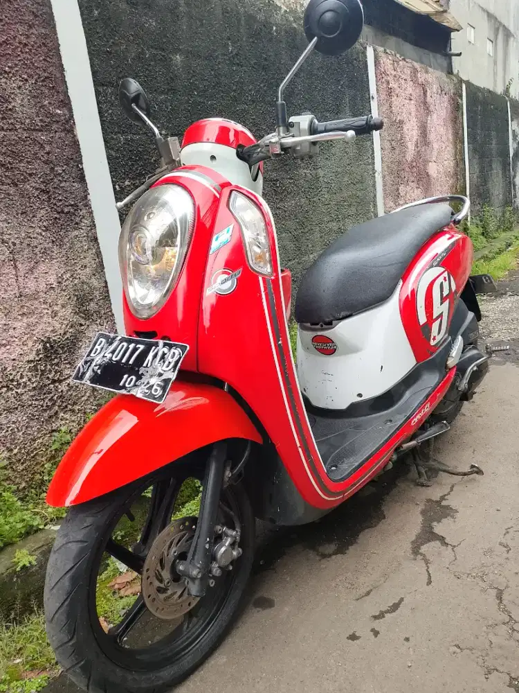 Honda Scoopy Fi 2016 Surat Lengkap Pajak Hidup Mesin HalusCondetJaktim