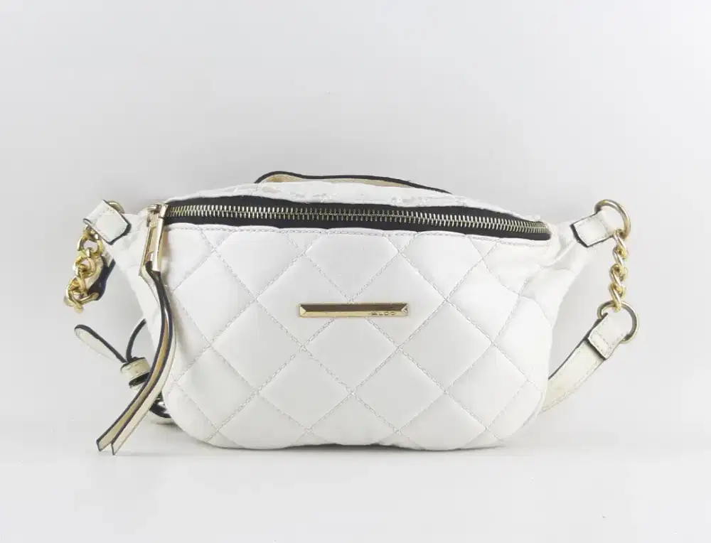 ALDO WAIST BAGS ORIGINAL FULL WHITE