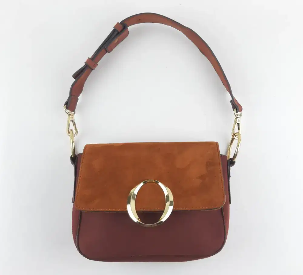 ALDO HAND BAGS ORIGINAL BROWN