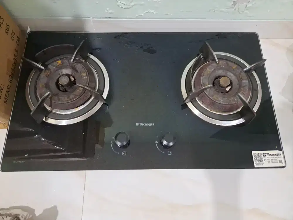 Kompor Tanam 2 Tungku Tecnogas H72VAESG