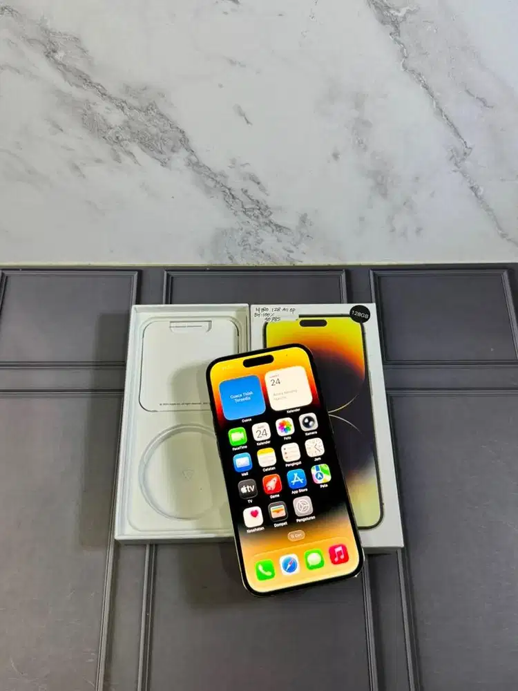 Iphone 14 pro 128 gold
